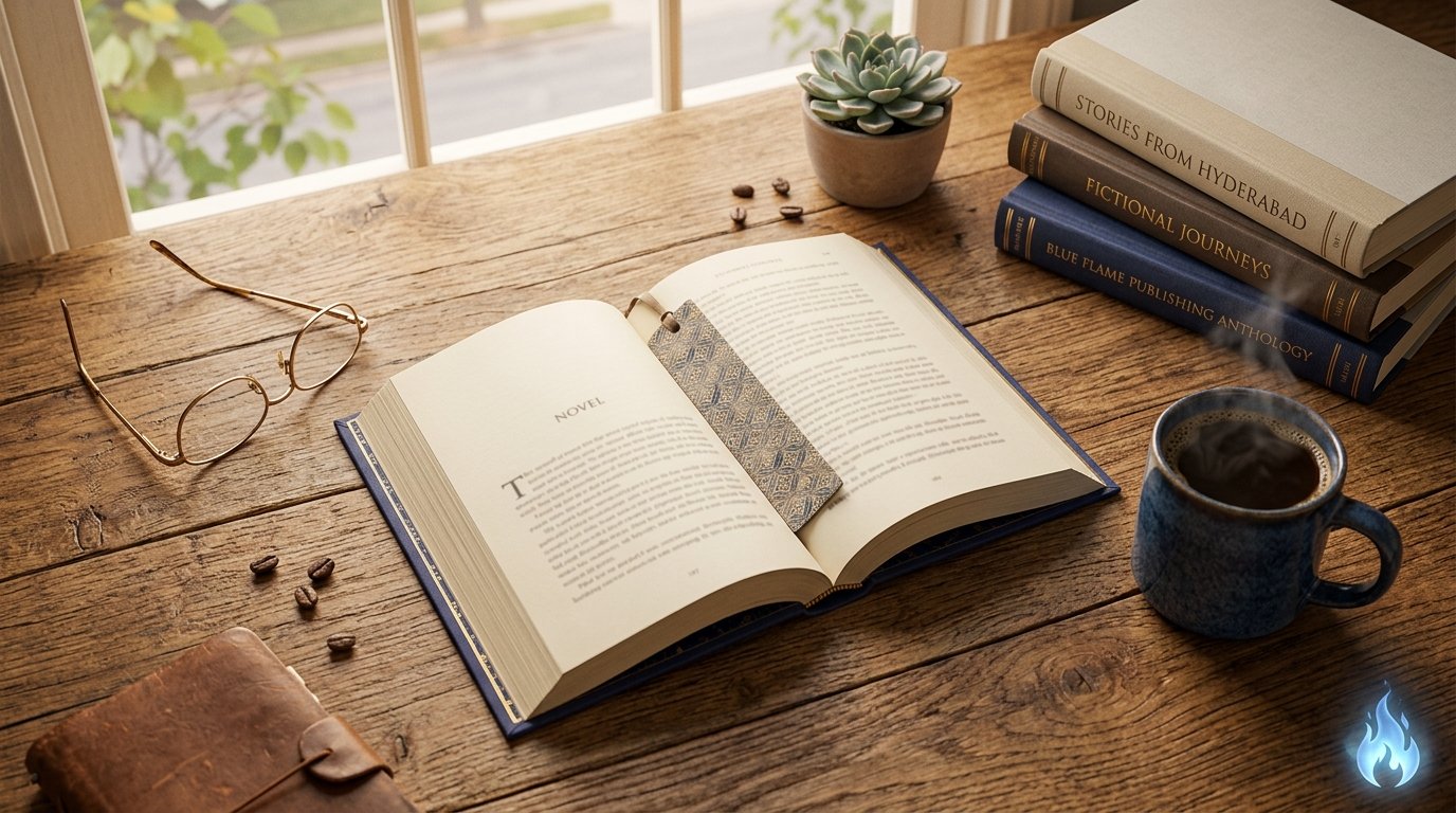 on the blog blueflamepublishing