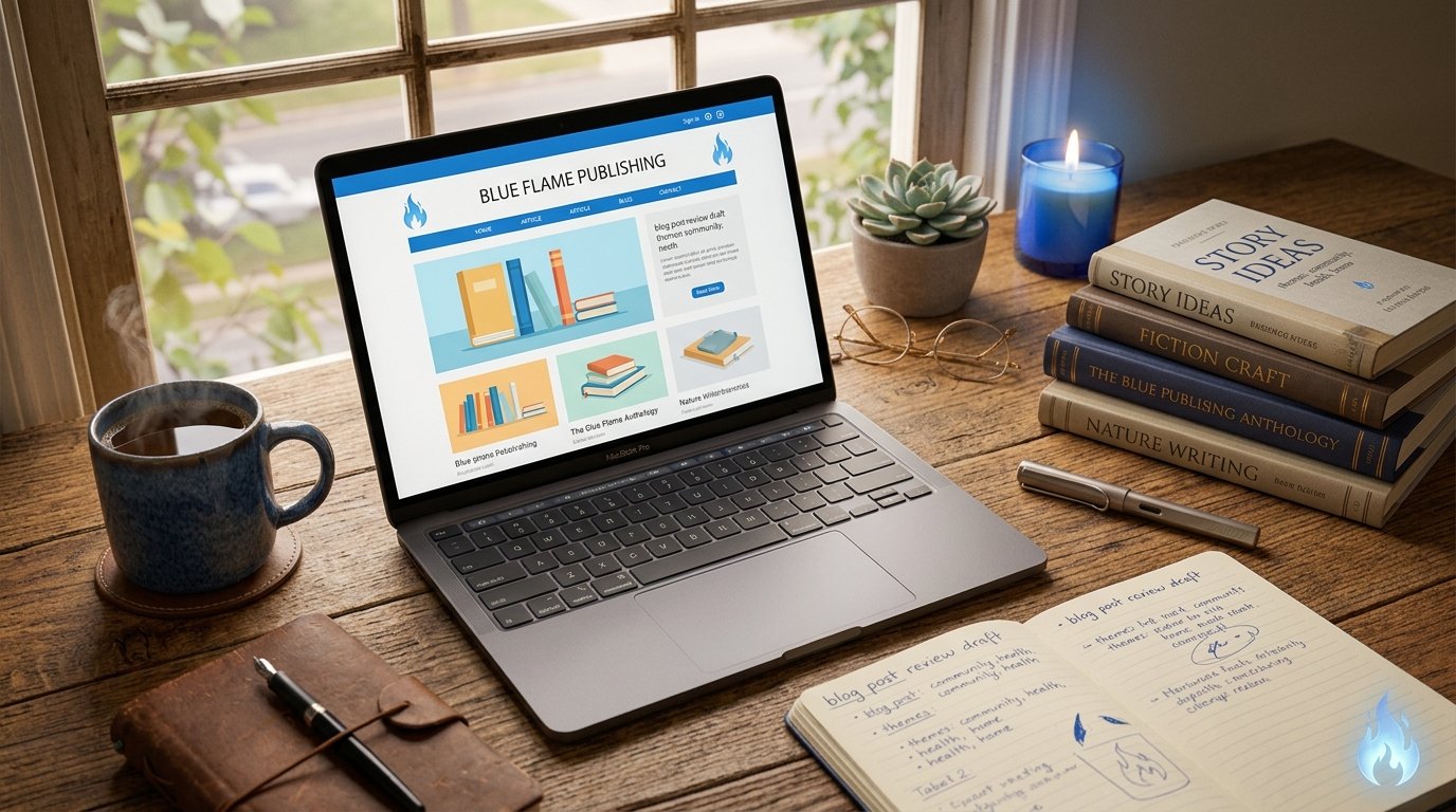 blueflamepublishing blog website